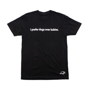 Try Guys I Prefer Dogs Over Babies Tshirt